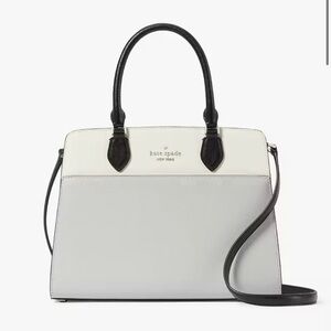 New! Kate Spade Madison Colorblock Saffiano Leather Medium Satchel